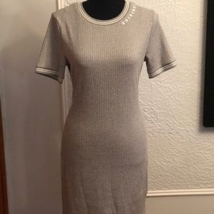 H&M Jersey Knit Midi Dress
